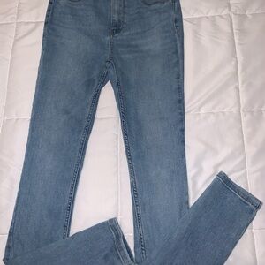 Free People Blue Women’s Sz 25 Skinny Jeans Modern Designer